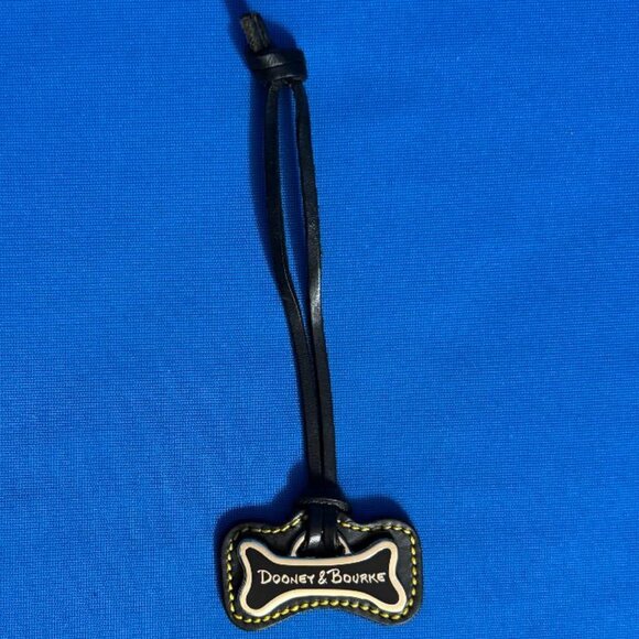 VINTAGE DOONEY & BOURKE SCOTTIE DOG BONE HANG TAG BAG CHARM ( SCOTTISH TERRIER ) - Picture 5 of 16